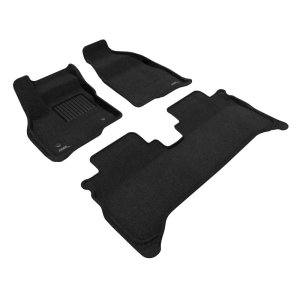 Chevrolet Bolt EUV Floor Mat Set - Front and Rear - 3D MAXpider - Elegant Series - Black - `22-`23 Chevrolet Bolt EUV Floor Mat Set - Front and Rear - 3D MAXpider - Elegant Series - Black - `22-`23
